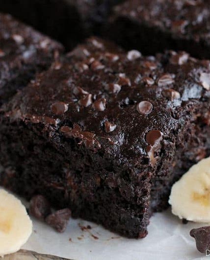 Double Chocolate Banana Cake