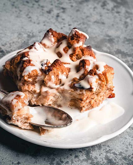 New Orleans Bread Pudding With Whiskey Sauce
