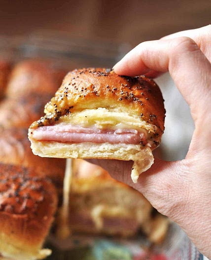 Ham and Havarti Cheese Sliders