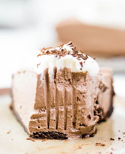 Keto French Silk Pie