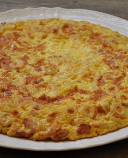 Frittata carbonara