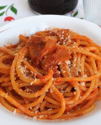 Bucatini all’amatriciana