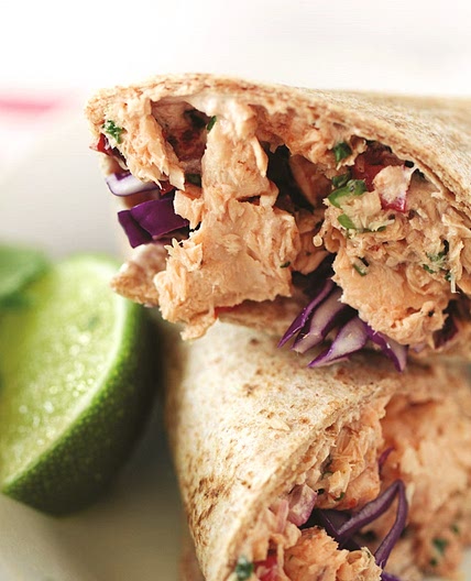 Chipotle Wild Alaskan Salmon Wrap