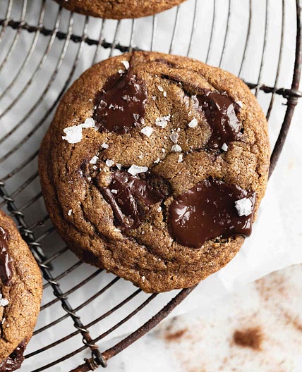 Chewy Espresso Chocolate Chip Cookies