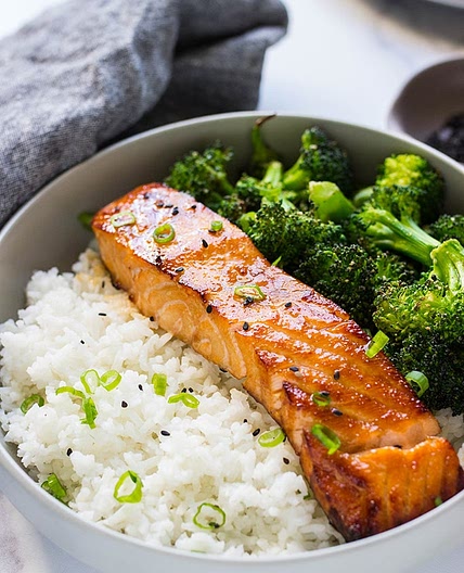 Air Fryer Honey Garlic Salmon