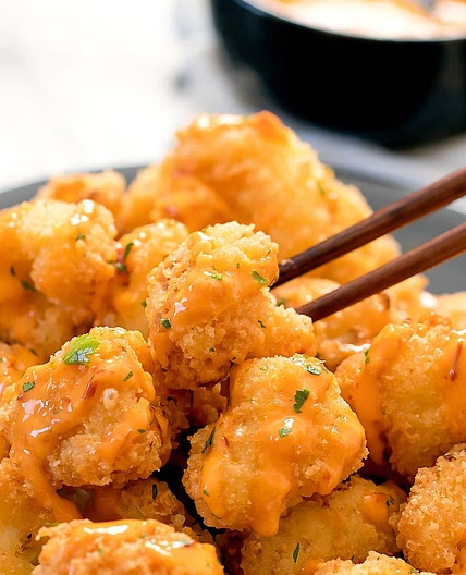 Keto Low Carb Bang Bang Cauliflower