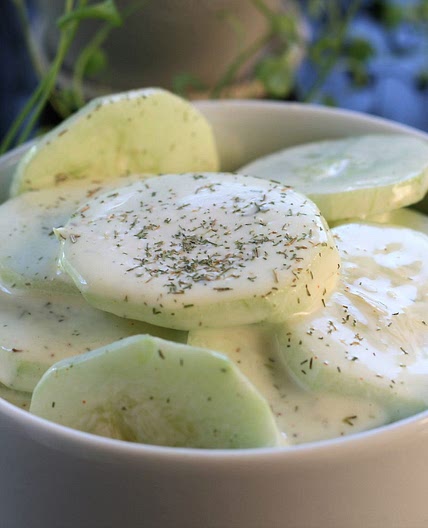 Mom's Cucumber Salad