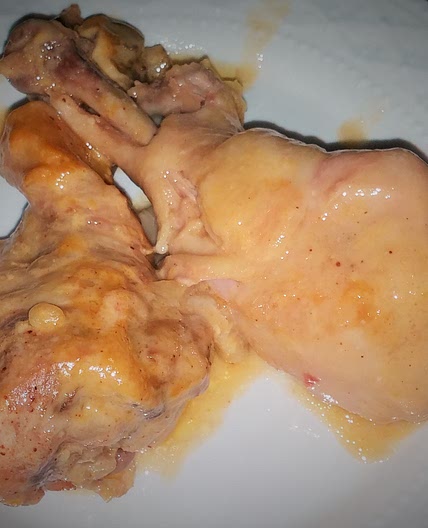 Easy, Cheesy, Crock Pot Chicken Legs