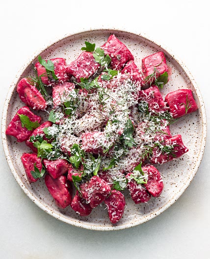 Beet Ricotta Gnocchi