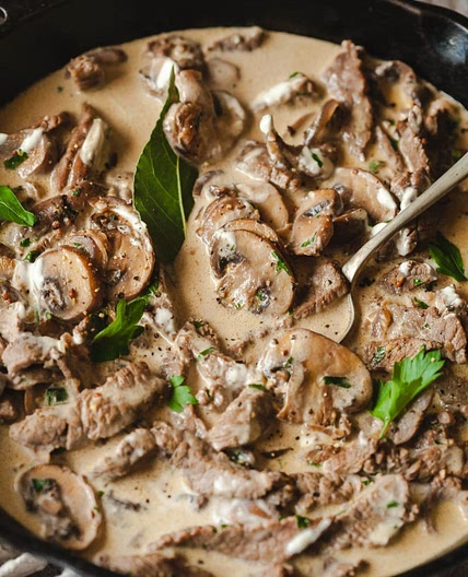 Best Beef Stroganoff