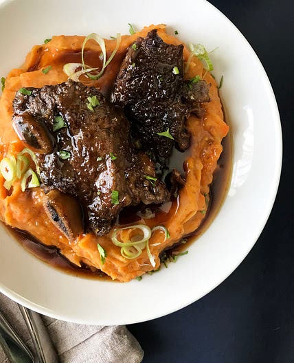Instant Pot Pomegranate Molasses Short Ribs