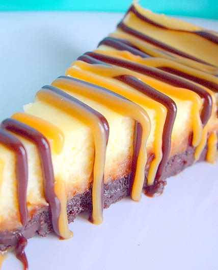 Brownie Caramel Cheesecake