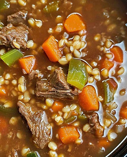 Beef Barley Soup recipe