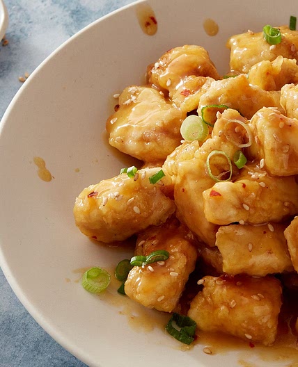 Air Fryer Orange Chicken