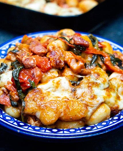 Bacony Gnocchi Bake