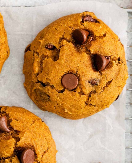 Gluten-Free Pumpkin Chocolate Chip Cookies