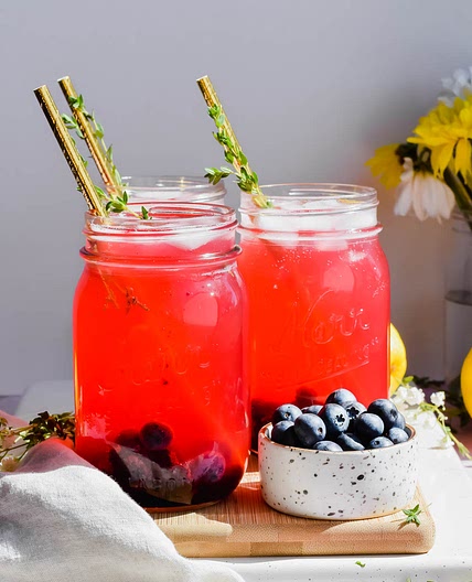 Blueberry Vodka Lemonade