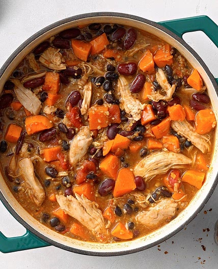 Chicken and Sweet Potato Chili