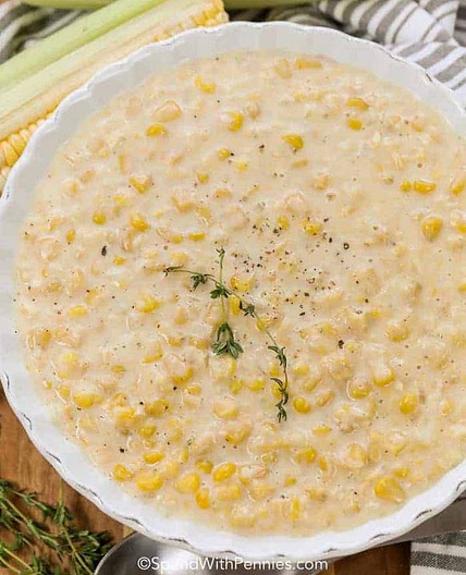 Homemade Creamed Corn