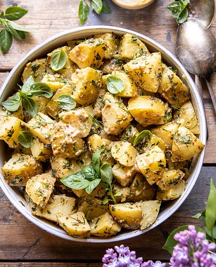 The Best Simple Vegan Potato Salad