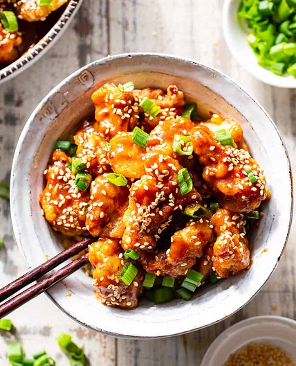 Paleo Sesame Chicken {Whole30}