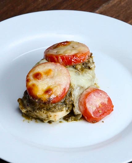 Pesto Chicken Bake Recipe by Tasty