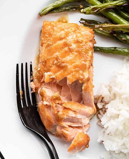 Baked Ginger Salmon