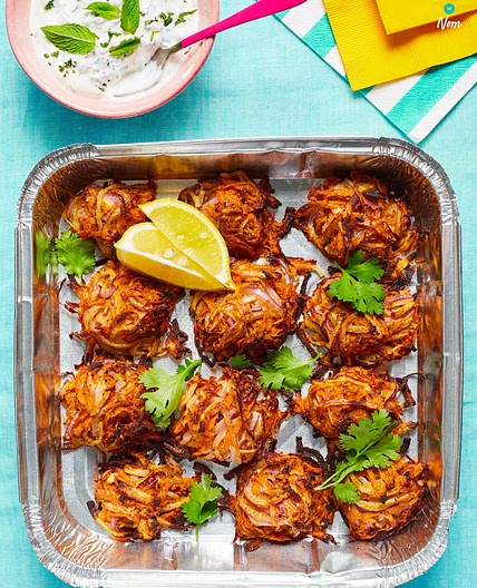 Onion Bhajis | Slimming & Weight Watchers Friendly
