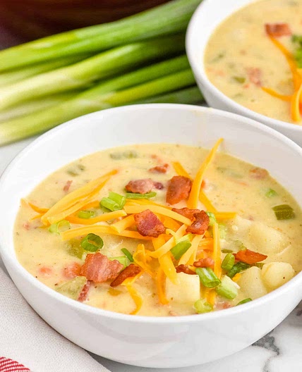 Chicken & Potato Soup with Bacon