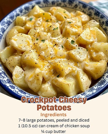 Crock-Pot cheesy potatoes