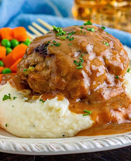 Hamburger Steaks and Gravy