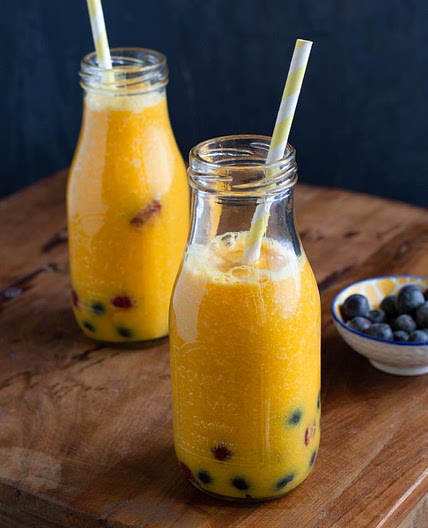 Frucht-Paprika-Kurkuma-Smoothie