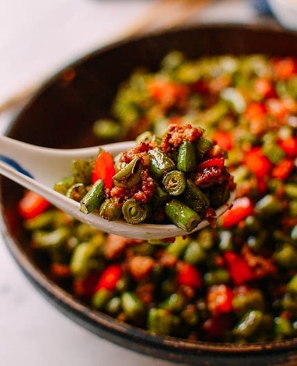 Stir-fried Green Beans with Pork