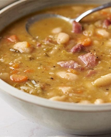 Herby Ham and Bean Soup Recipe