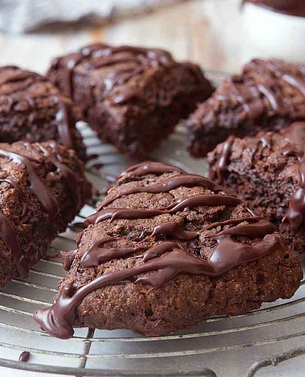 Triple Chocolate Scones