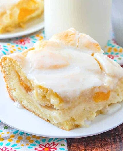 Peaches and Cream Bars