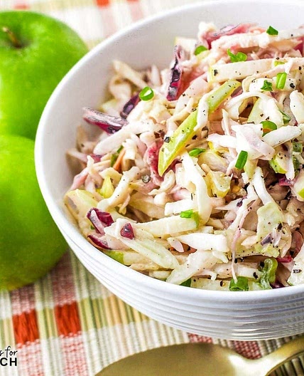 Apple Cabbage Coleslaw Recipe