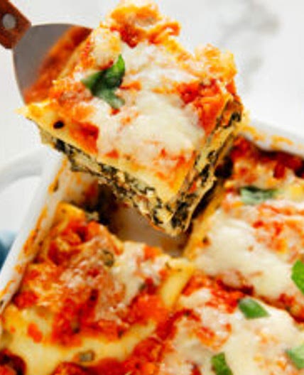 Spinach Artichoke Lasagna