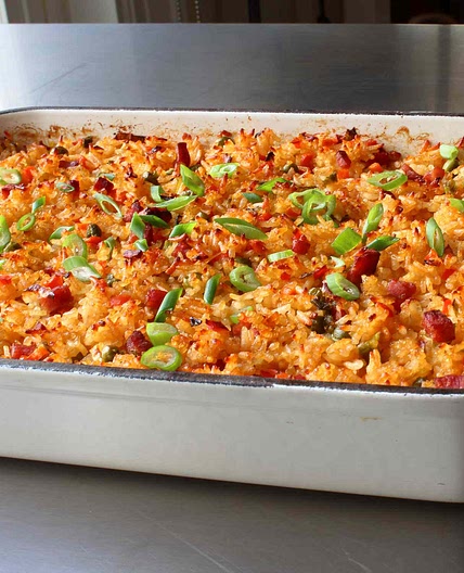 Baked "Fried" Rice