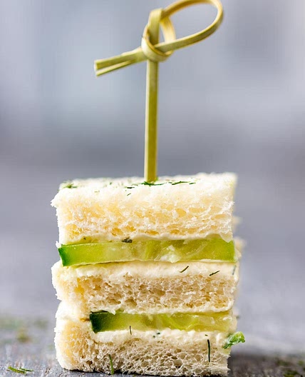 Mini Cucumber Sandwiches