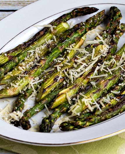 Grilled Asparagus (with Parmesan)