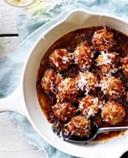 Meatballs in chipotle sauce