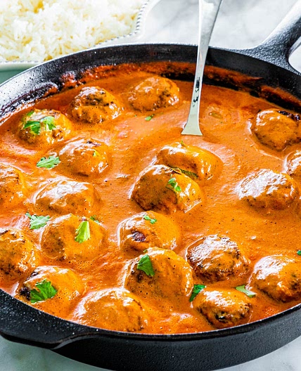 Butter Chicken Meatballs