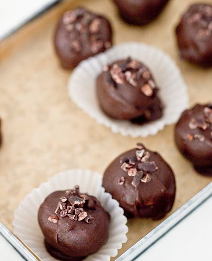 Chocolate Chickpea Truffles