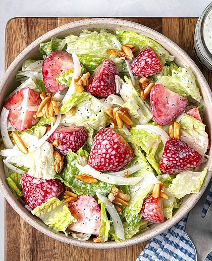 Strawberry Poppy Seed Salad