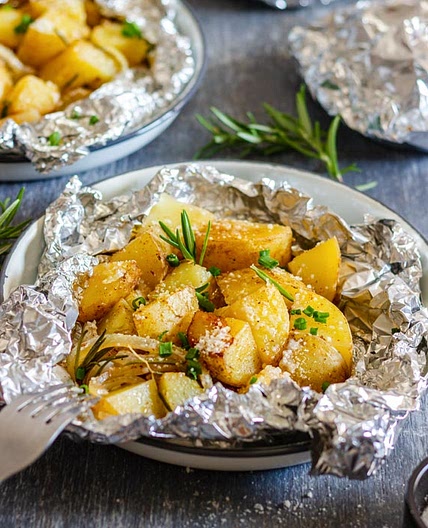 Easy Campfire Potatoes