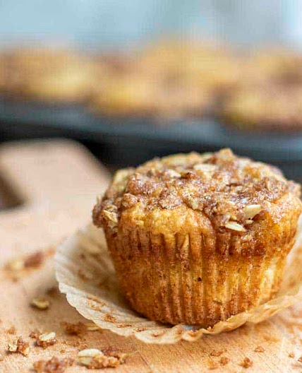 Sourdough Banana Muffins