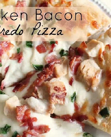 Chicken Bacon Alfredo Pizza Recipe