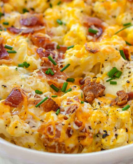 Loaded Cauliflower Casserole Recipe