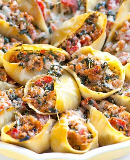 Sausage Stuffed Shells